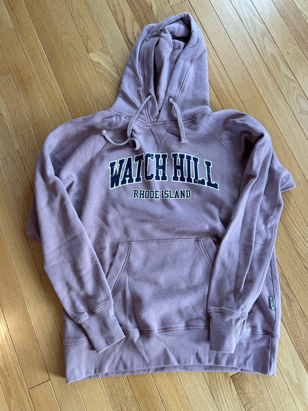 Watch Hill Rhode Island Pullover Hoodie - Dusty Mauve